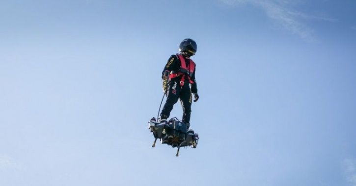 Flyboard Air, Flying Soldier, French Flying Soldier, Bastille Day Parade, French Army Flying Soldier