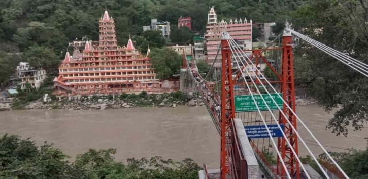 Forget Selfies: Iconic Lakshman Jhula In Rishikesh Closed Down Due To Overcrowding & Traffic