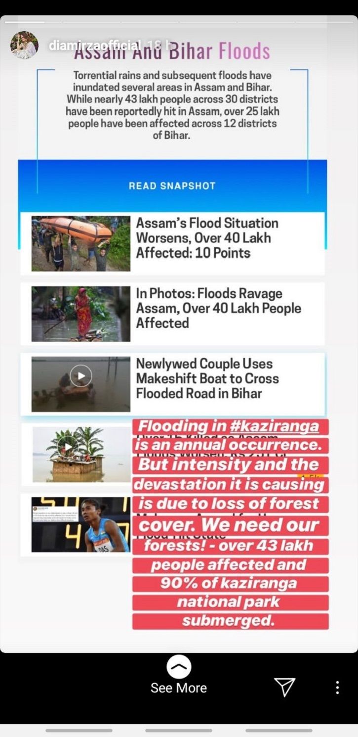 From Priyanka Chopra To Dia Mirza, Celebs Voice Concern Over Assam Flood & Urge Fans To Donate