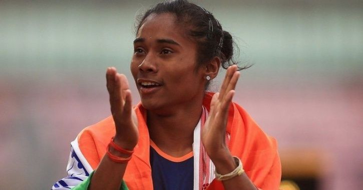 Hima Das is leading the pack