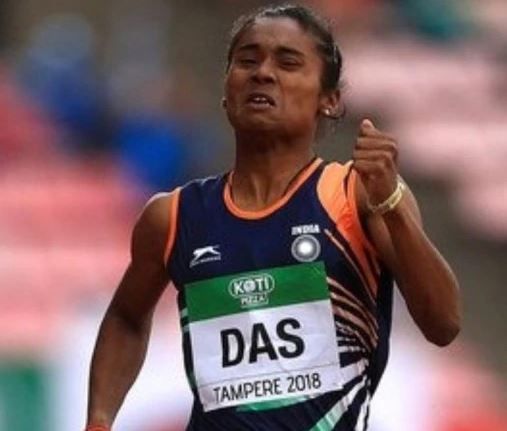Hima Das won 200m gold