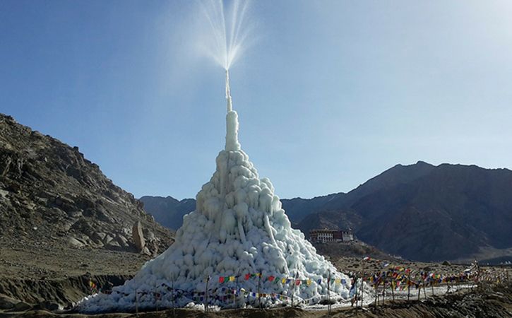 ice stupa
