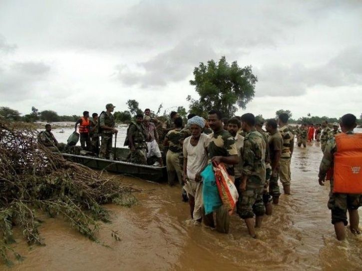Indian armed forces rescue operation