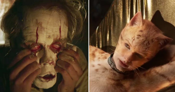 It Chapter Two VS Cats: Two Horrifying Movie Trailers Have Dropped This Week & Everyone’s Shook