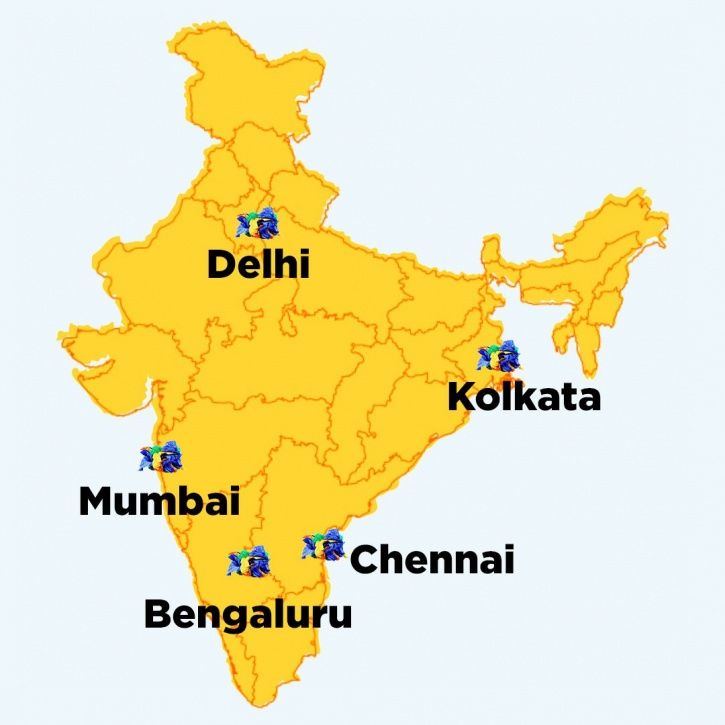 Chennai To Kolkata Map India Generates 25,940 Tonnes Of Plastic Waste Every Day; Delhi, Chennai,  Mumbai Are Biggest Culprits