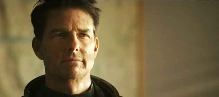Tom Cruise in Top Gun: Maverick trailer.