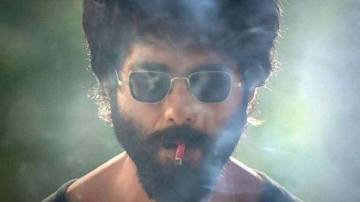 A picture of Shahid Kapoor from his recently released controversial movie Kabir Singh.