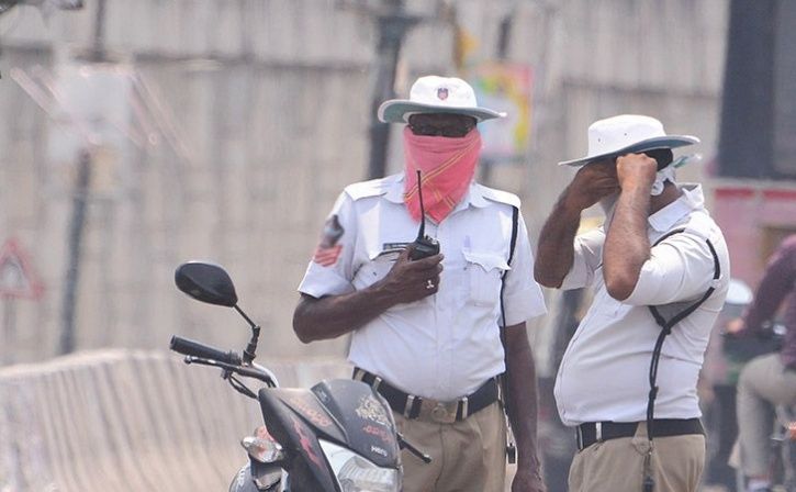 air conditioned helmets for traffic police