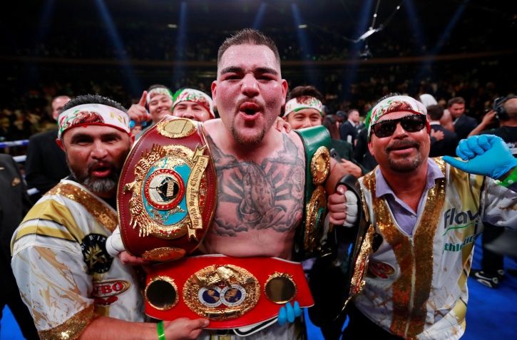 Andy Ruiz Jr Scores One Of the Biggest Upsets In Boxing History, Knocks