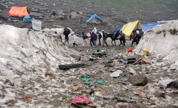 As Amarnath Trek Route Reels Under Garbage Crisis, CRPF To Raise Awareness About Environment