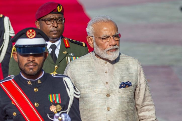 India and maldives PM Modi