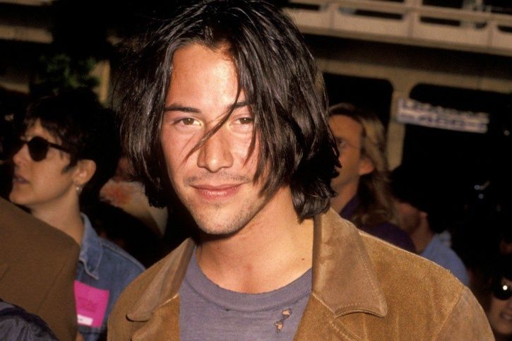 Keanu Reeves hockey with strangers he befriended on the street before he was famous.