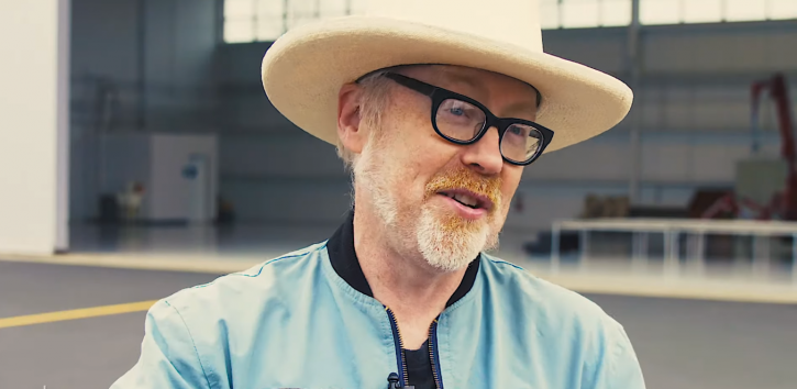 Meet Adam Savage the man who made a flying Iron man suit in real-life.