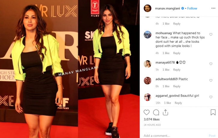 Mouni Roy gets trolled for looking plastic, gets called Rakhi Sawant.