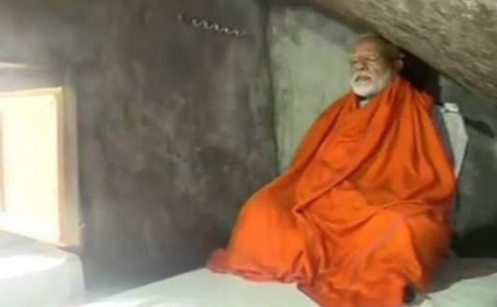 narendra modi cave meditation