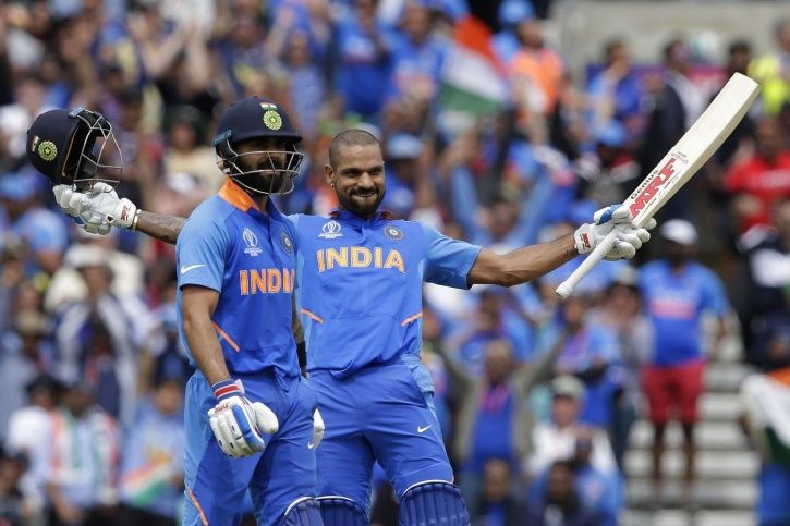 ICC Cricket World Cup: Gabbar Is Back! Shikhar Dhawan's Explosive Blade ...