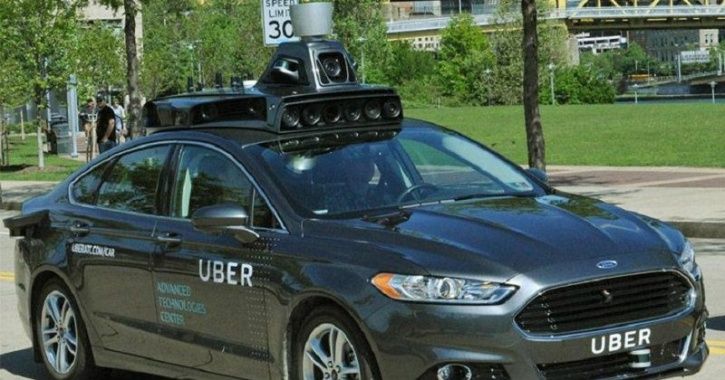 uber self driving car smart city