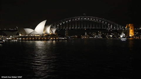 Earth Hour, monuments, climate change, lights switched off, Sydney, world, India