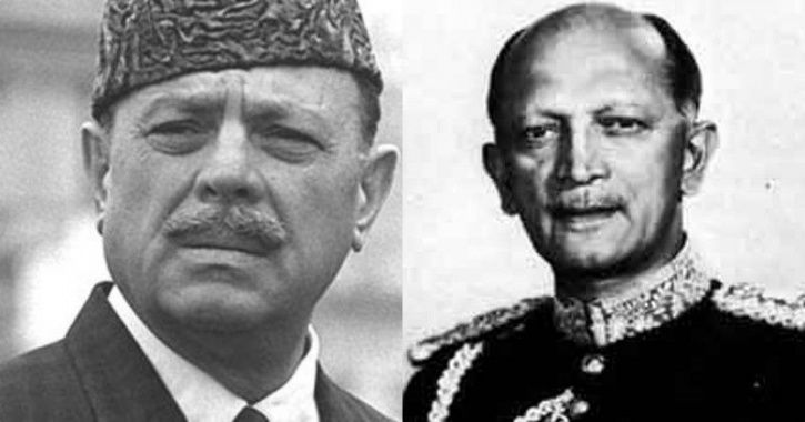 Field Marshal KM Cariappa and General Ayub Khan