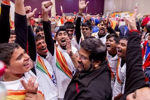 India won 233 medals in Special Olympics