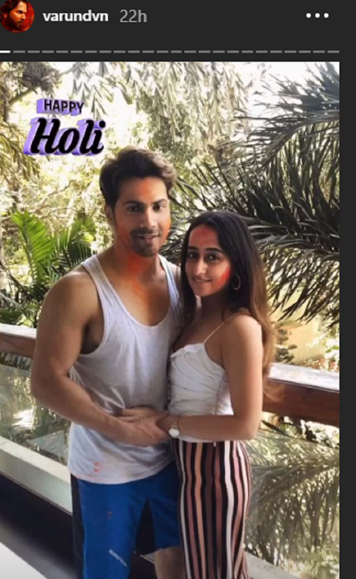 These Pics Of Varun, Madhuri & Katrina Prove Their Holi Was The Right ...