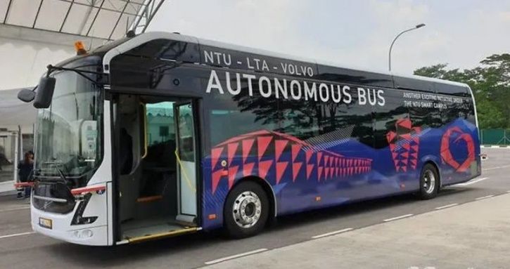 The World S First All Electric Autonomous Bus Is Here Thanks To Volvo And University Researchers