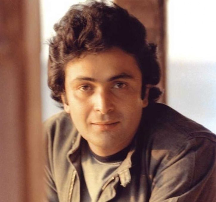 An old picture of Rishi Kapoor.