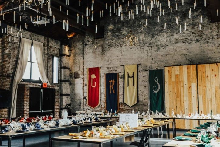 Anna Muehlenhaupt and Russell Moore spent months crafting their dream Harry Potter-themed wedding.