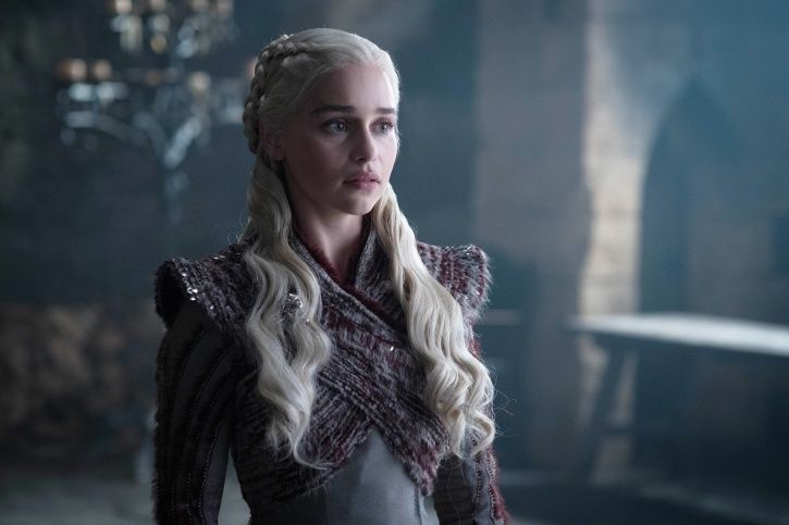 Emilia Clarke talks about Game of Thrones season 8 episode 5 on Jimmy Kimmel Live.