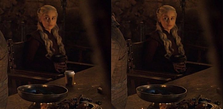 HBO removes game of thrones starbucks cup.