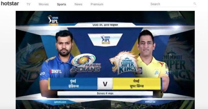 Ipl 2019 live sale streaming hotstar