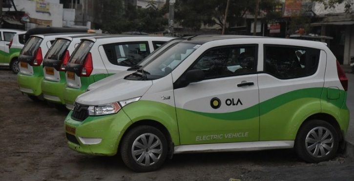 Ola cabs electric vehicles online