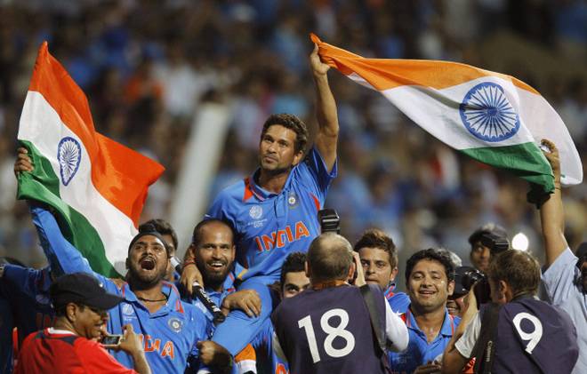 India have won the World Cup twice.