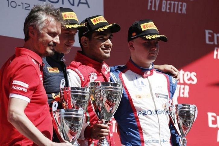 Jehan Daruvala, Indian Formula 3 Winner, Formula 3 Race 2 Winner, Formula 3 Standings, Team Prema, F