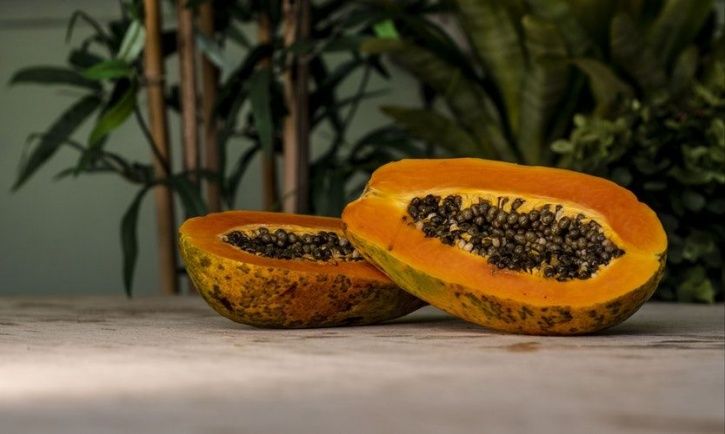 Irregularities papaya for period 10 Natural