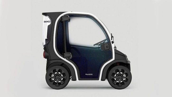 Plastic Electric Car, Electric Car Concept, Designer Electric Car, Birò O2, Milan Design Week, EV N