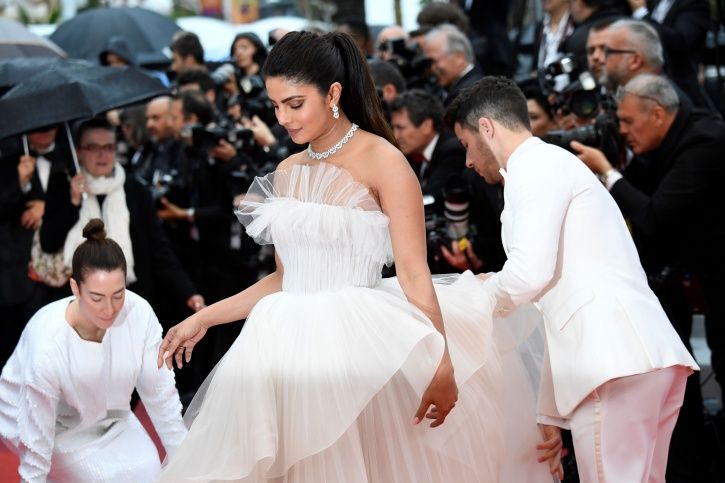 Priyanka Chopra and Nick Jonas walk red carpet for Cannes Film Festival 2019 with Riviera romance.