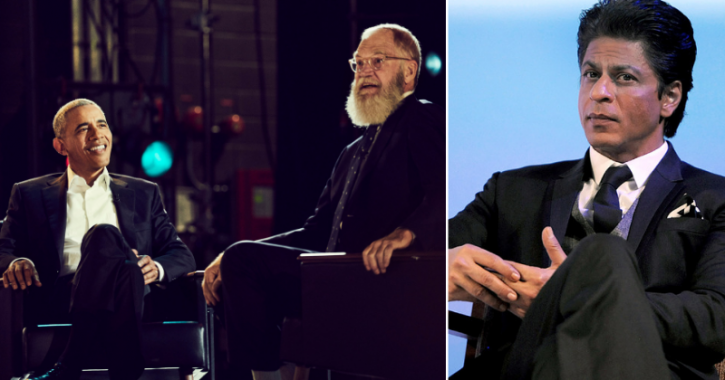 Shah Rukh Khan to feature on David Letterman show on Netflix.