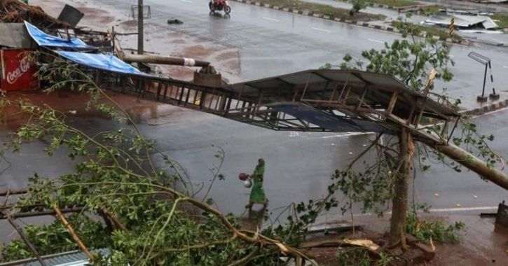 Th cyclone reportedly caused damages worth  Rs 12,000 crore.