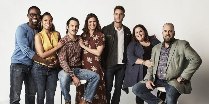 The entire cast of This Is Us. Such a happy family, it looks.