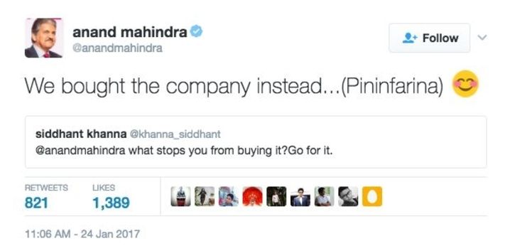 11 Times Anand Mahindras Tweets Won Over The Internet 8344