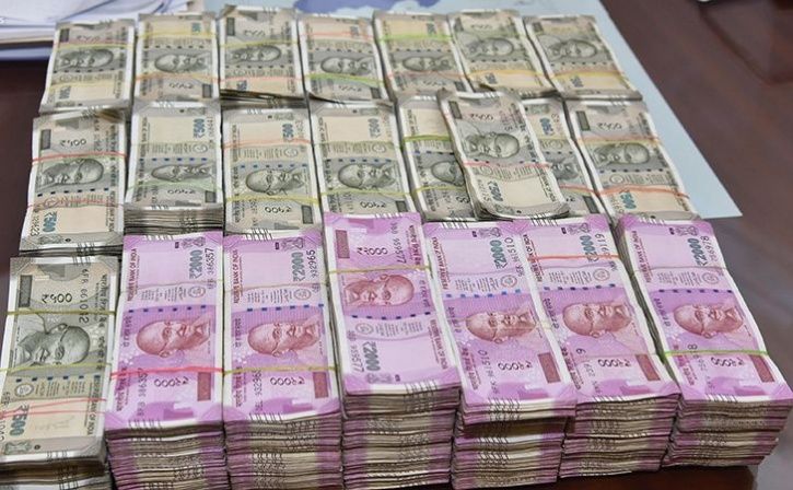 Cash Seized By ACB From Engineers Residence