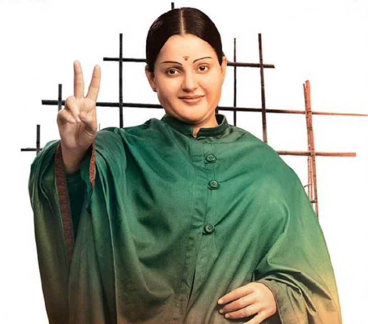 First Look Poster Of Jayalalithaa Biopic Is Out & Kangana Is Getting Trolled For 