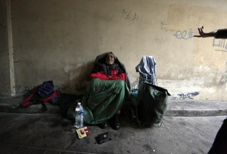 Homeless man 