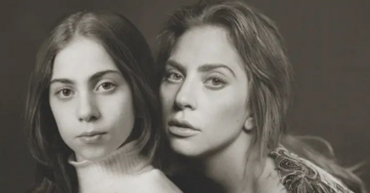 Lady Gaga: Celebrities With Their Younger Selves