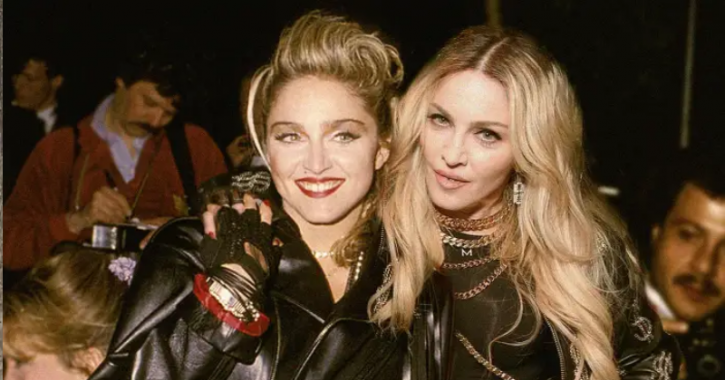 Madonna: Celebrities With Their Younger Selves