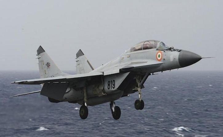 MiG-29K Fighter Aircraft Crashes In Goa