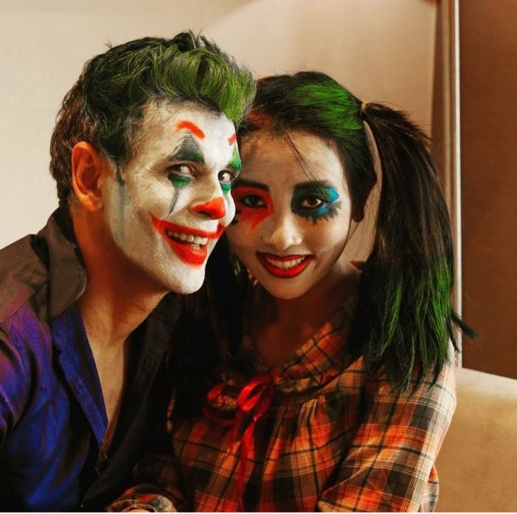 Milind Soman Got Decked Out As Joaquin Phoenix’s Joker For Wife Ankit Konwar For Halloween 
