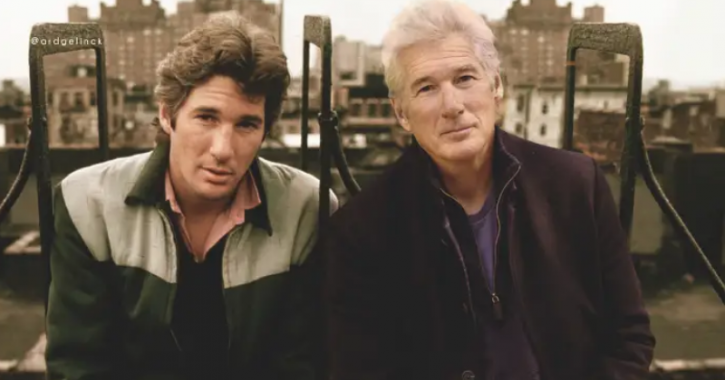 Richard Gere: Celebrities With Their Younger Selves