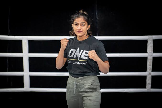 Ritu Phogat has won her first MMA fight